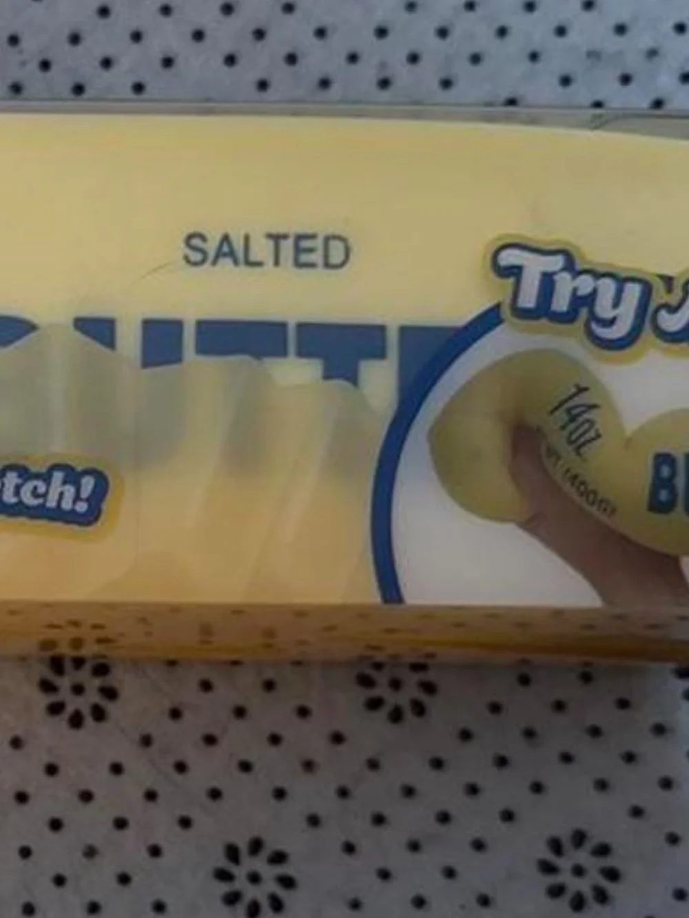 Butter Brand Yellow Squeeze Party Toy